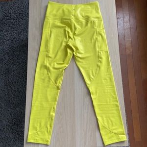 Zyia Yellow Metallic Light n Tight